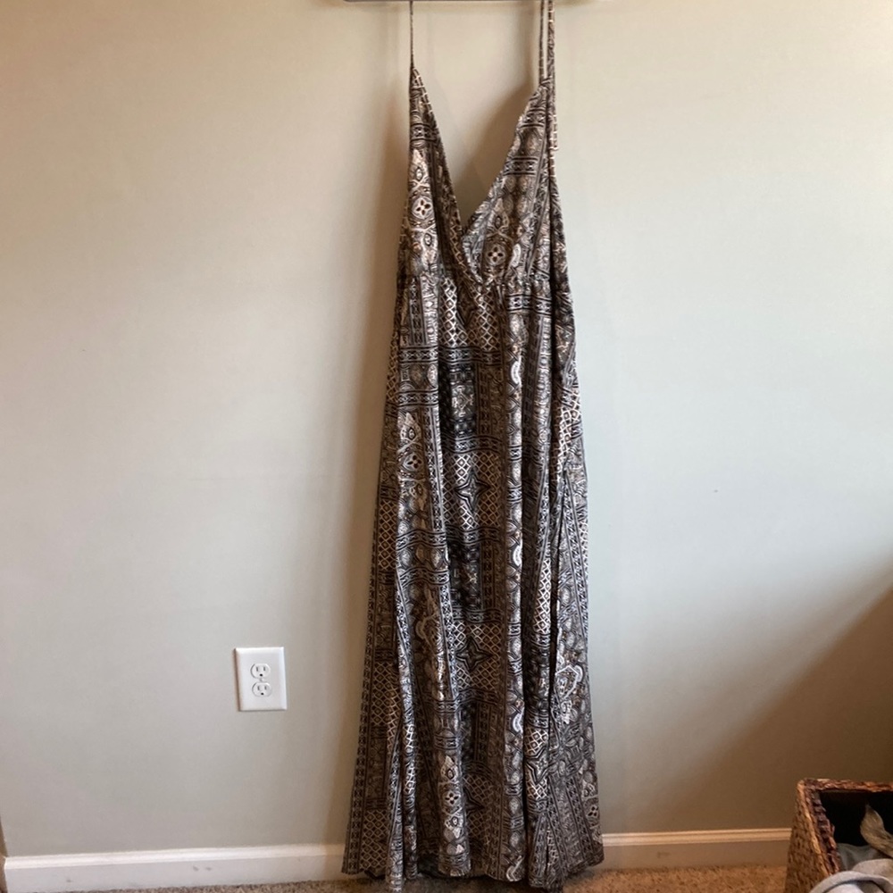 Halter Neck Shein Maxi Dress 3x